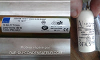 Réparation d'un condensateur de moteur Simu T5 15/17