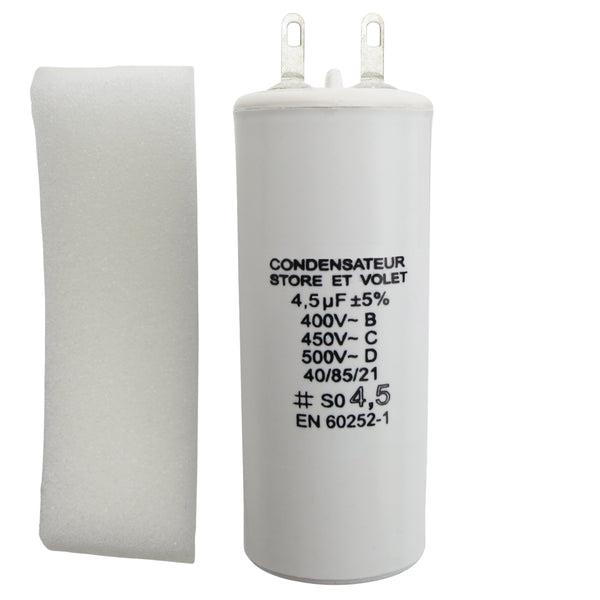 2 Condensatori 5,5 UF Per Tapparelle SOMFY - Sostituzione 2 Condensatori 5,5 UF Per Tapparelle SOMFY - Sostituzione