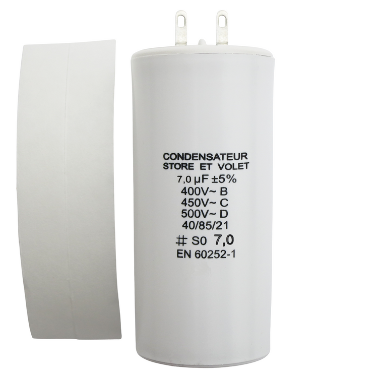 Condensateurs pour moteur Somfy ou Simu de volet roulant et store — free download