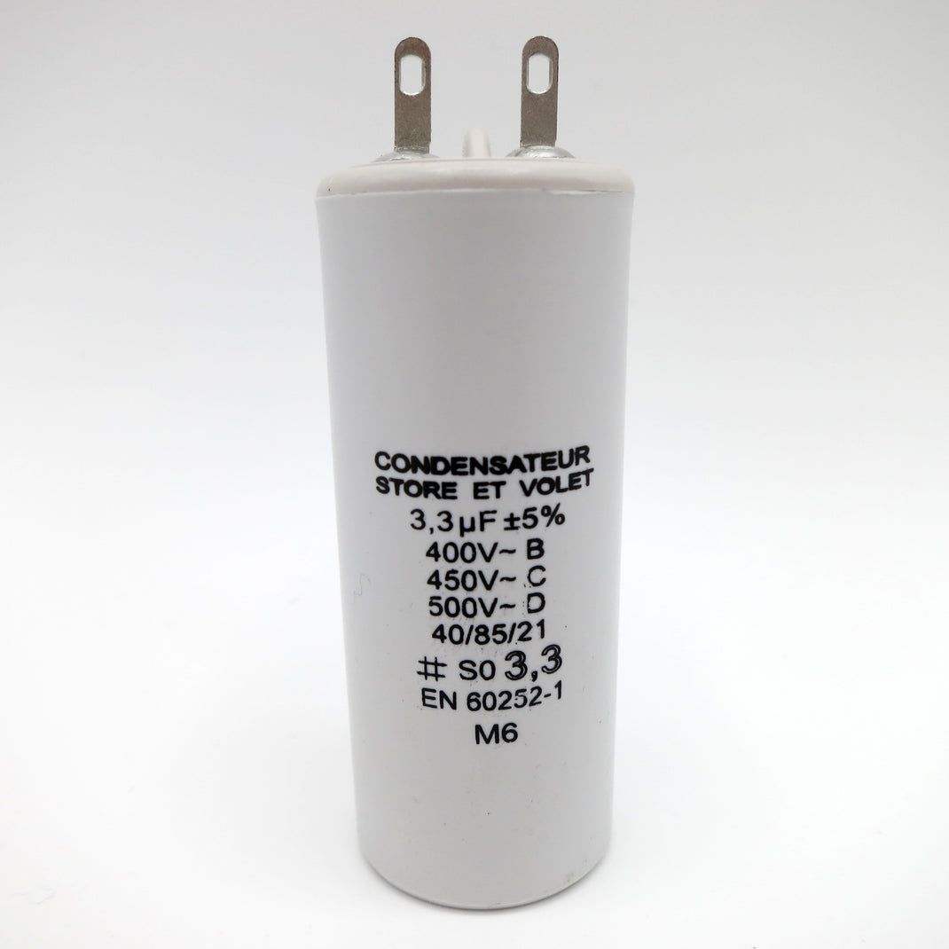 Condensateur 7µF Pour Volet Roulant - Compatible SOMFY, SIMU, Remplace Arcotronics 1.27 7LA5